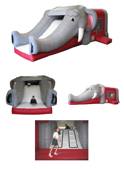 elephant-bouncer-with-slide-rental