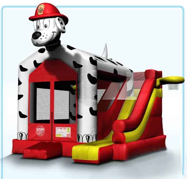 firehouse-dog-bouncer-slide-rental