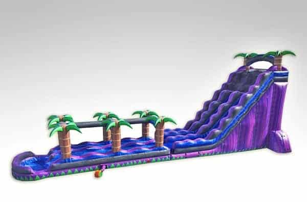 27 ft tall purple water slide