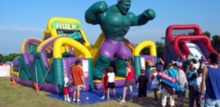 Incredible Hulk Obstacle for Rent