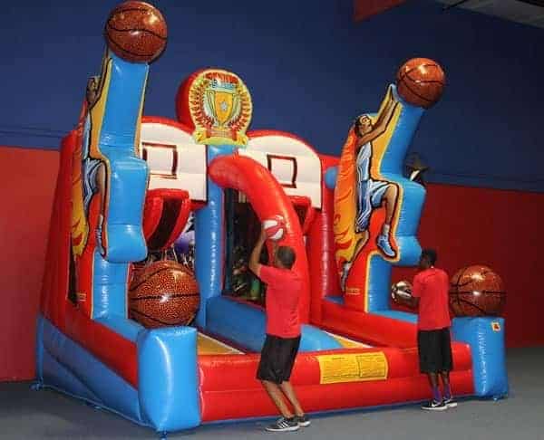 basketball shooting stars game rental sports themed party