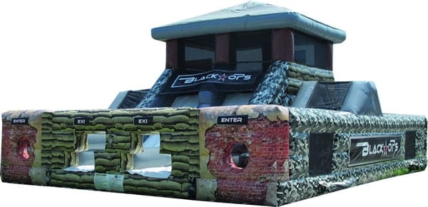 Black Ops Obstacle Course Rental with Climbing Wall