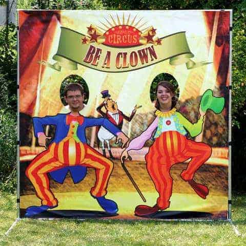 Clown Carnival Photo Booth