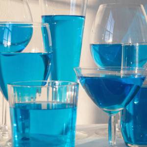 Blue Drinks for Dallas Cowboys themed Party
