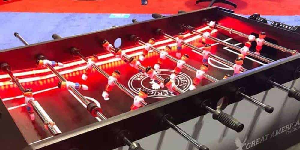 New Pro Series LED Foosball Table Rentals