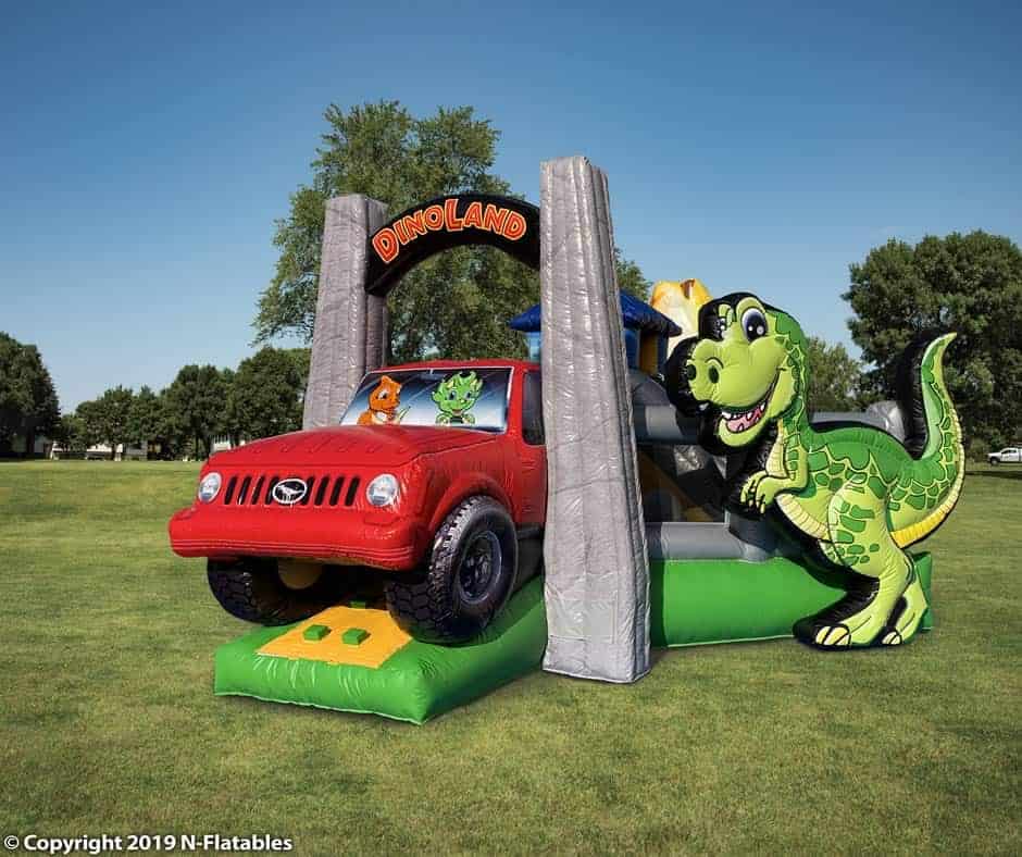 Rent Dinosaur Bounce House for Birthday Party