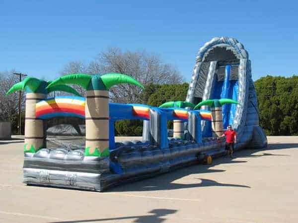 Roaring River Waterslide for Beach Party