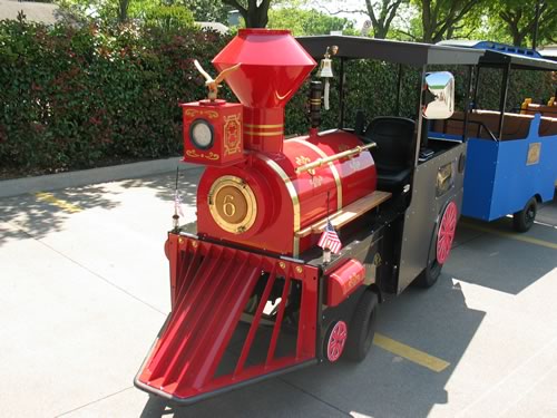 Trackless Train Rental for your boys Birthday Party