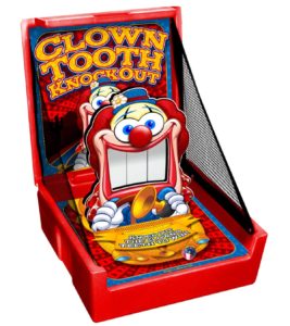 Clown Tooth Knockout - Carnival Game Rental-Texas