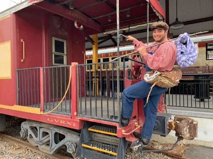 Grapevine vintage railroad Texas