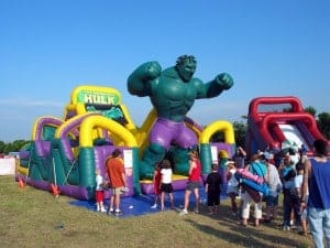 Incredible Hulk Obstacle Course
