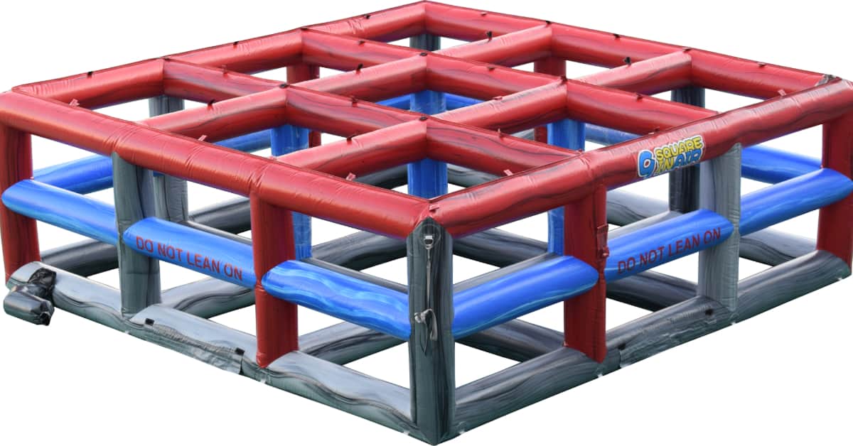 9 Square Up in Air - Inflatable Game Rental