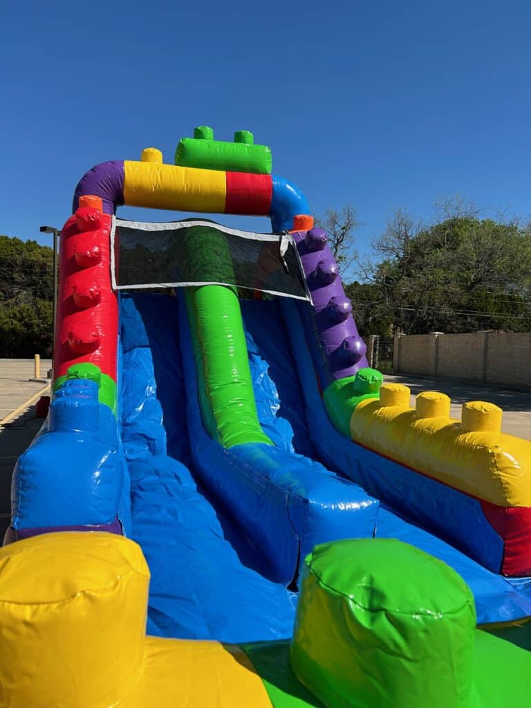 Giant Lego Style Obstacle Course Rental in Texas